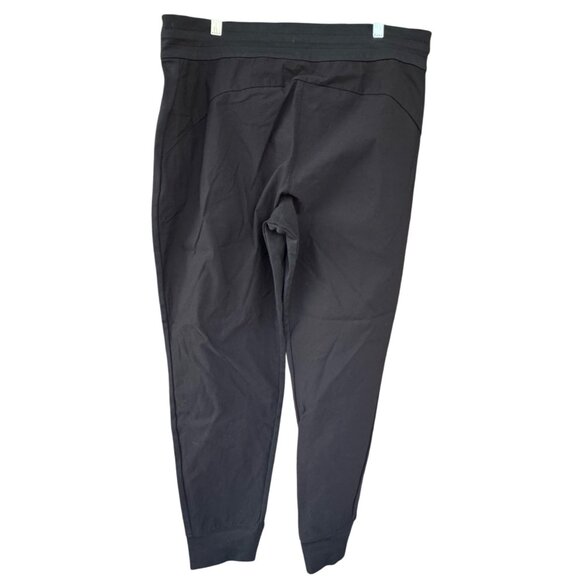 Athleta Headlands Hybrid Trek Jogger Women's Size 16 Pants Mid Rise Black - Picture 3 of 11